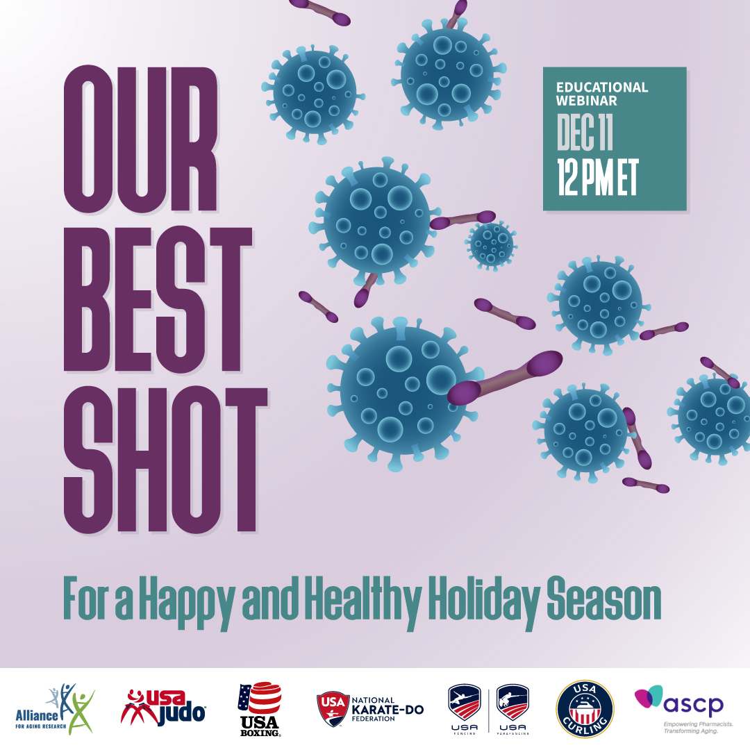 Aging_Research's tweet photo. On December 11, Learn more about the available vaccines, where you can get them for free, and the important work of @USABoxing  and other #Olympic Teams to educate and vaccinate at community events across the country.

Register today!
https://t.co/diSBXVKdgk https://t.co/OBvUeMVYnH