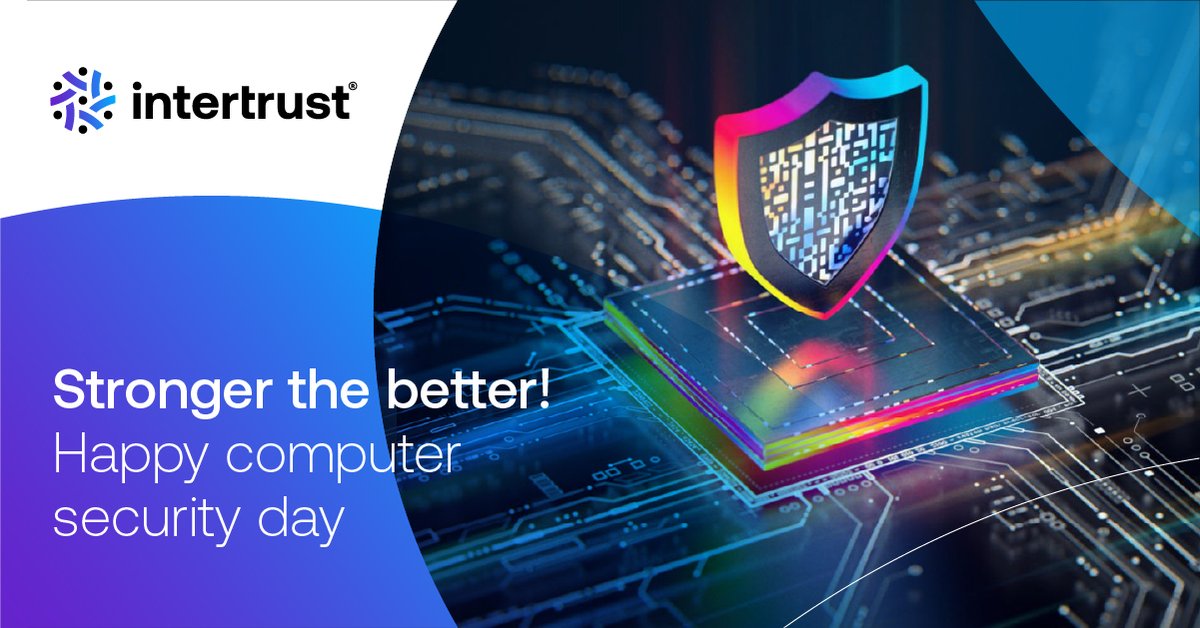 Is 'password1234' still protecting your digital life? This Computer Security Day, put in the comment section what your go-to #cybersecurity measures look like. @IntertrustTech wishes everyone a Happy #ComputerSecurityDay!