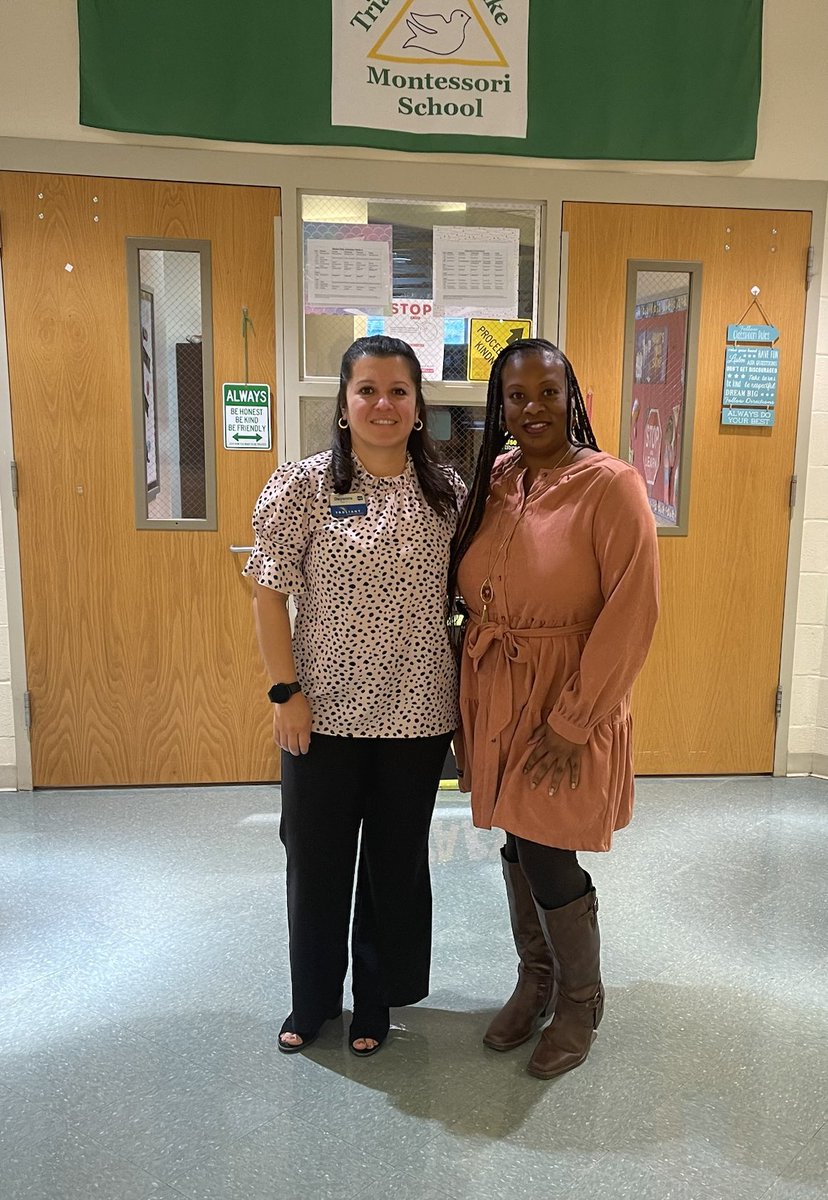 DrPFord's tweet photo. Mrs. Willis from ⁦@Truliant⁩ Federal Credit Union was the Principal for a Day ⁦@TLM_HP⁩! Thank you for spending time with ⁦@DrPFord⁩ and the @TLM_HP family. #PFAD2023, #BetterTogether, #WeAreCape-Able https://t.co/fSC4SqgcWb