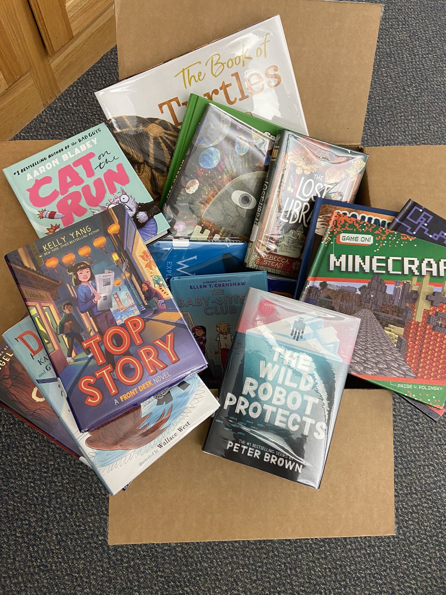 Always a great day when new books arrive!