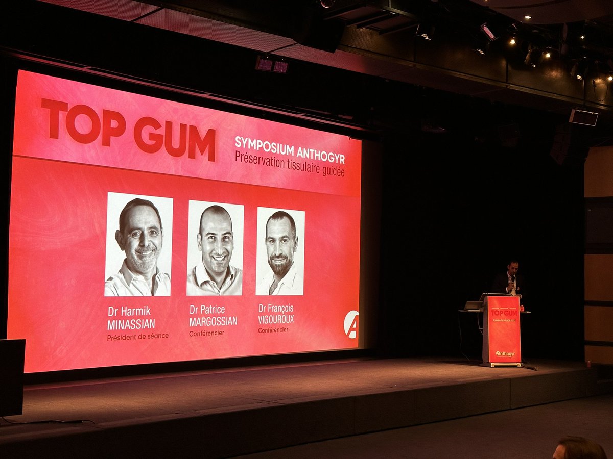 Anthogyr_France's tweet image. Salle comble pour le Symposium TOP GUM, Anthogyr sur la préservation tissulaire guidée. #ADF2023