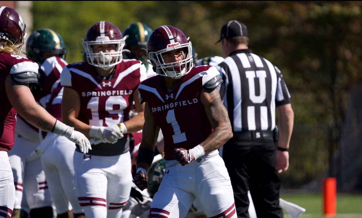 After a great conversation with <a href="/Coach_Valentino/">Tony Valentino</a> I am honored and blessed to have received an offer to Springfield College!!!! #brotherhood #AGTG  <a href="/Elmont_Football/">Elmont Football</a> <a href="/whoisMrA/">Adetokunbo Kareem Agoro / Mr. A</a> <a href="/ClubElmont/">Elmont Memorial Spartan Club</a> <a href="/ElmontSpartans/">Elmont Memorial HS</a> <a href="/CoachInnes99/">Tommy Innes</a>