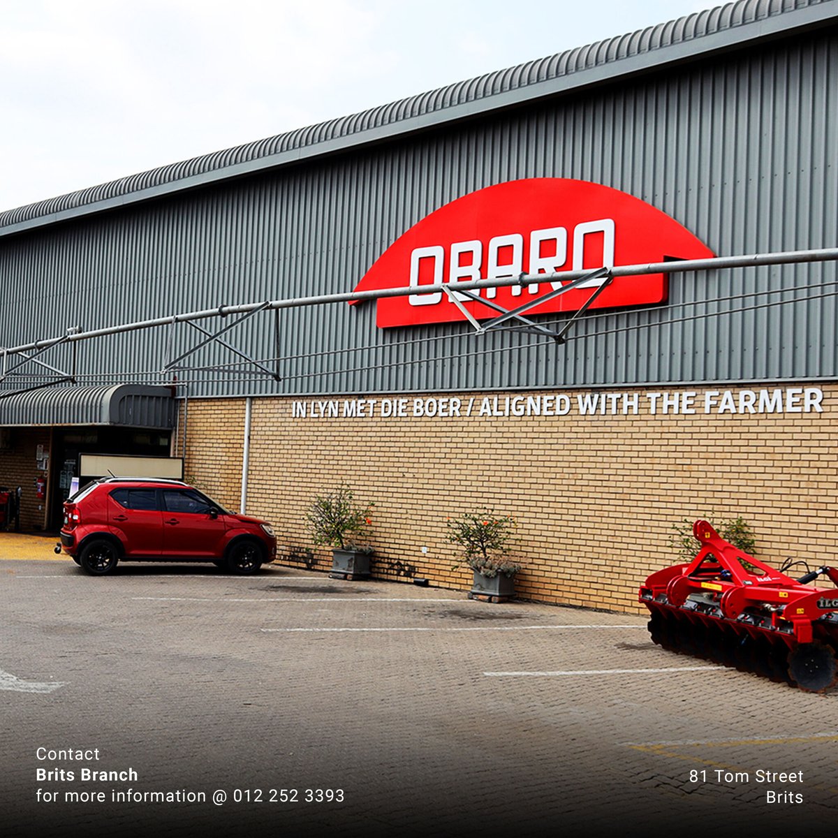 ObaroGroup's tweet photo. Our North West #OBARO branches are located in Brits, Hartbeespoort, Potchefstroom, Rustenburg, and Schuinsdrift. Come on over, say hello, and let's explore how we can support you. 👋
For more details, visit our website:
https://t.co/qe6NWIsPTJ
#AlignedWithTheFarmer https://t.co/Py2t77Q6Nr