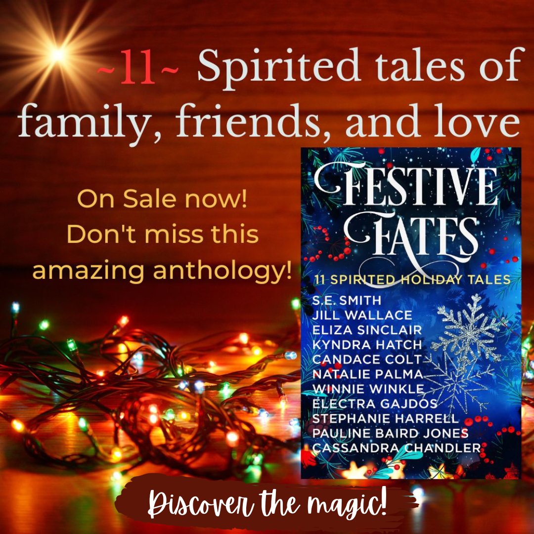 NEW RELEASE! Today is release day for Festive Fates! Eleven stories to get you in the Holiday spirit, from ugly sweaters to aliens, LOL! amazon.com/Festive-Fates-… #Festivefates #holidaystories #HolidaysAreComing #HolidayCollection #HolidayEdition