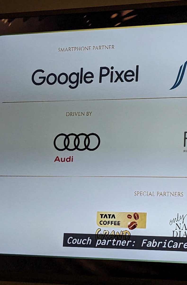 defined_dhawal's tweet photo. Getting triggered by the mis-aligned Audi logo on #KoffeeWithKaran https://t.co/p3Cjq4FxPO