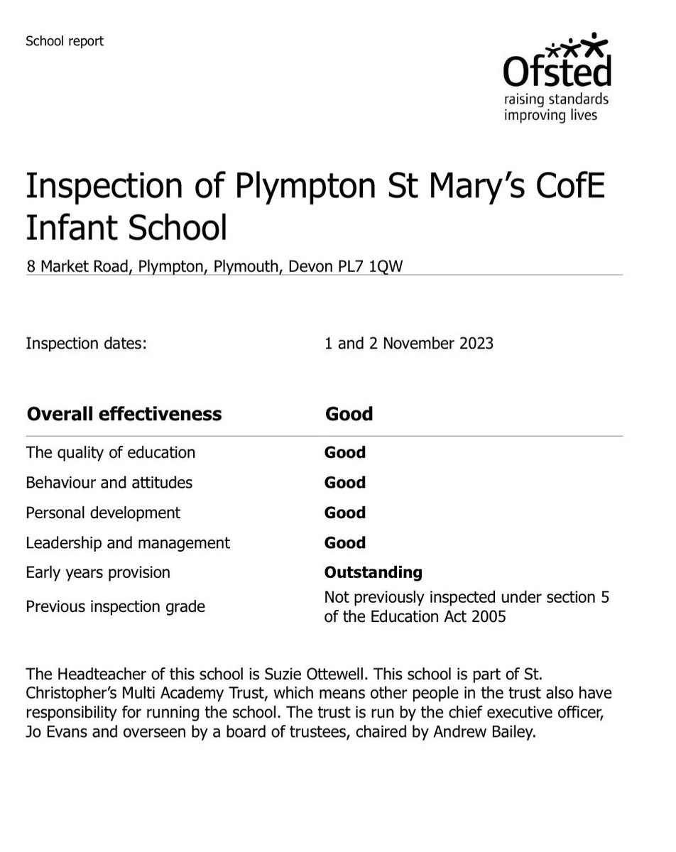 Plympton St Mary Infants and Old Priory Schools tweet media