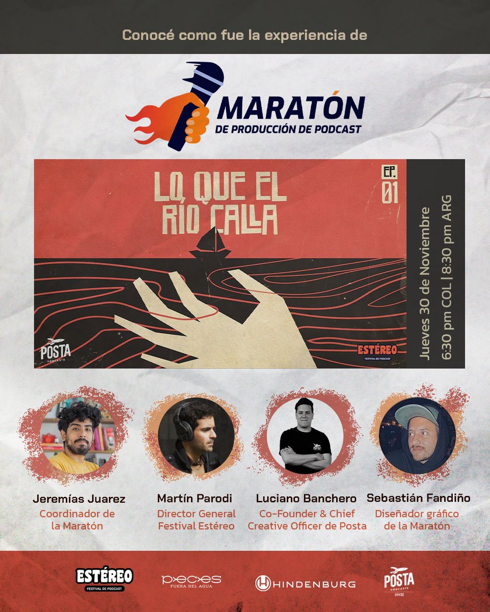 ¿Nos vemos hoy? Si todavía no te anotaste inscribite acá tally.so/r/mBx7BA cc: <a href="/porfueradelagua/">pecesfueradelagua</a>