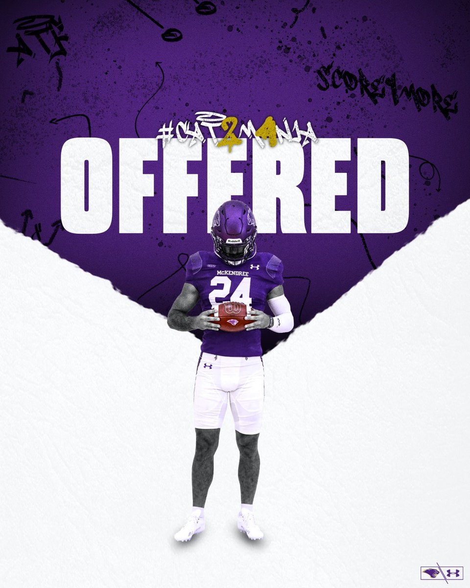 Blessed to say I’ve received my first offer from McKendree University! #GoBearcats @_CoachHarrison @CoachRejfek @BELancerFB @PrepRedzoneIL @GSV_STL