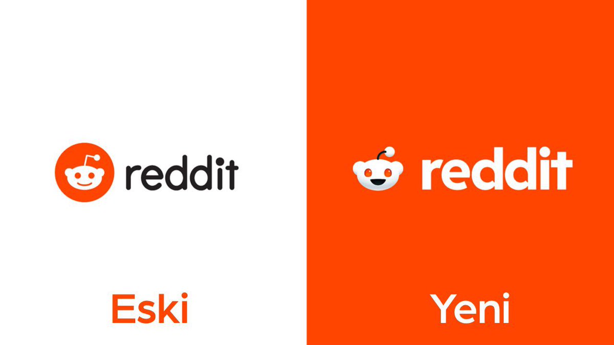 Reddit, logosunu yeniledi.