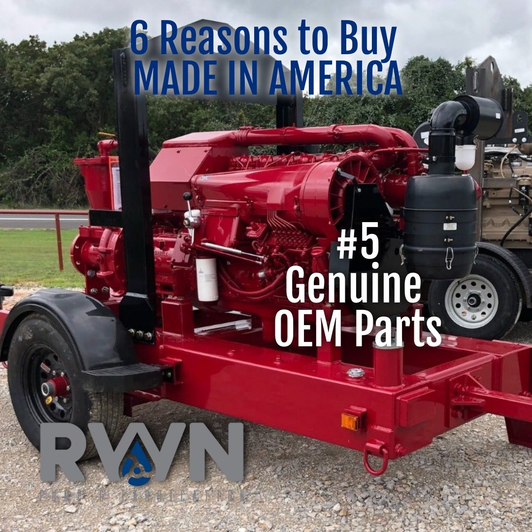 RWNpumpfab's tweet photo. RWN takes great pride in using Genuine OEM Parts.  Combined with friendly local service, you can have confidence that your equipment is running in the best possible condition. https://t.co/oE71zvns1m 

#rwn #madeinamerica #americanmanufacturing https://t.co/H0kVsgxkGq