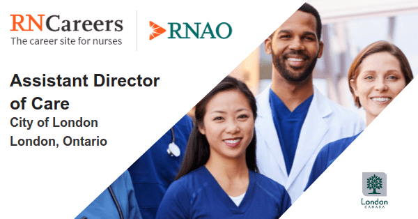 A new job just posted on RNCareers.ca City of London: Assistant Director of Care ow.ly/owWX1054knH #NursingJob #RNcareers