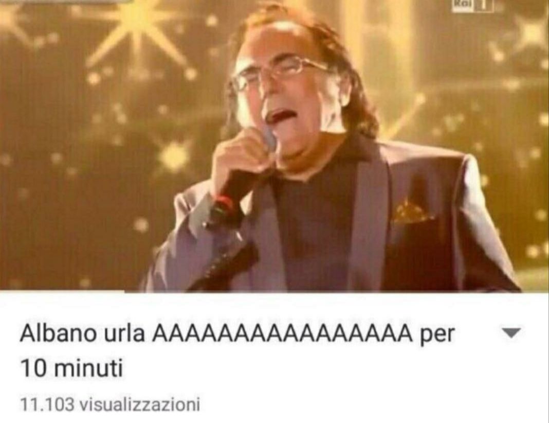 SE PARLASSI LA MIA LINGUA ORA TI DIREI CHE MAIIIII