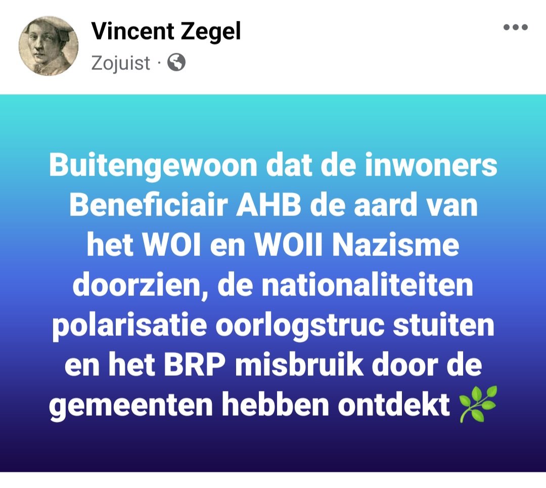 vincent_zegel's tweet photo. #Spectaculair: in de hele wereld is nog maar 1 onderwerp geldend: #acceptatie #transgender en #niet_transgender inwoners onderling en dus niks #codetaal #eigenEGIvolkeerst #EGI_extremely_right_wereld_heerschappij #EGI_ego_superioriteitsgevoelens #EGI_Nazisme #formatie2023 https://t.co/29TvDgqrCr