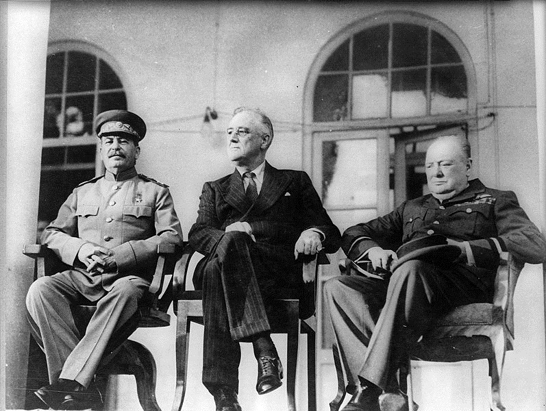 Nov 30, 1943, At the Tehran Conference, FDR, Churchill, & Stalin agreed on the invasion of Europe, codenamed #OperationOverlord. It would become known to us a 'D-Day.'