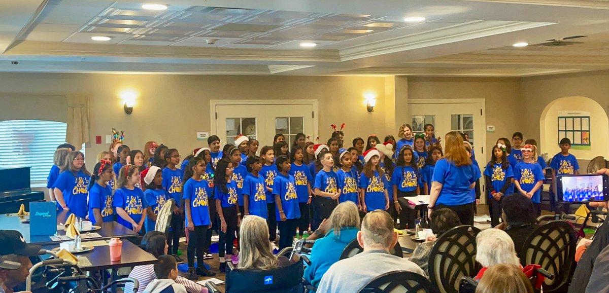 What a wonderful 1st chorus performance of the year led by the best of the best, <a href="/NPMusicRoom/">New Prospect Music</a>! We are so lucky to have such an outstanding music program that provides such amazing experiences for our students!
