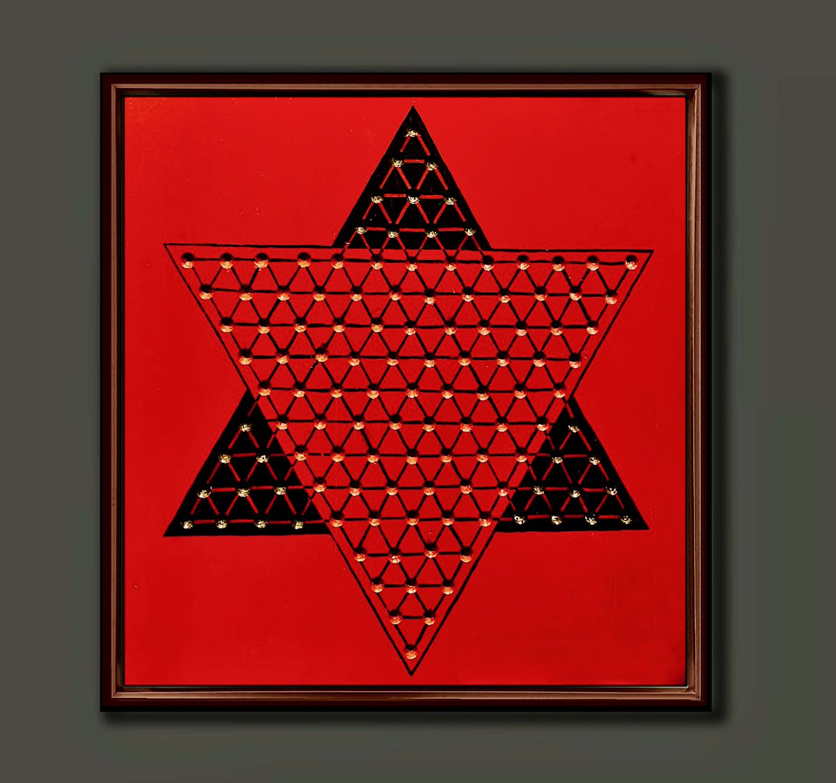 🔥 Antique Chinese Checker Geometric Star Game Bored

busaccagallery.com/catalog.php?it…

🔥 See the wonderful story and documentary video at Busacca Gallery

#Game #ChineseCheckers #GermanGame #Antique #ArtsAndAntiques #WallHangingArt #GameBoard #Toy #ChildrenToy #AntiqueToys #Collectible