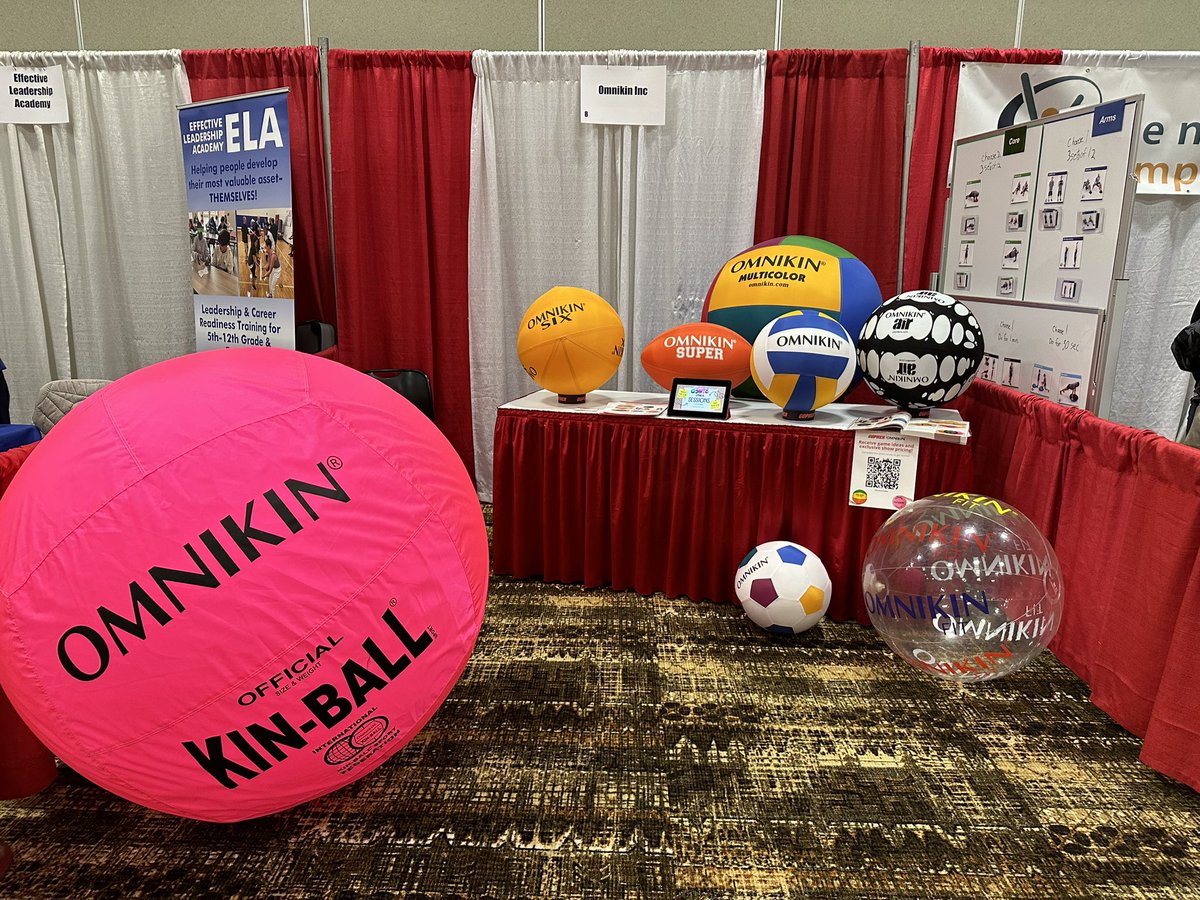 Dear Santa, I want every ball in the picture @omnikinofficial @OAHPERD #OAHPERD2023 #omnikin #AdaptedPE