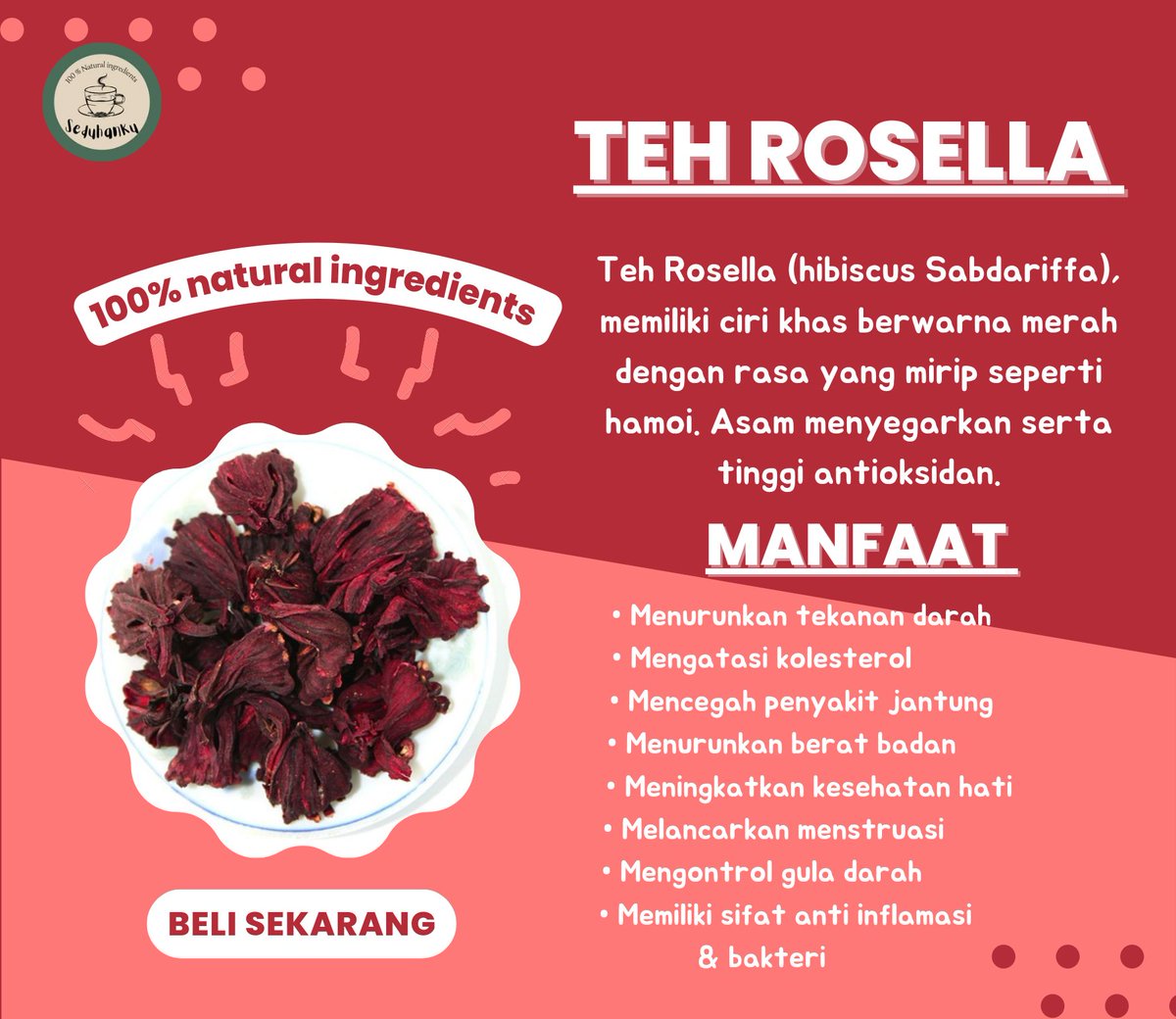 yourtttimeee16's tweet photo. Cek Instagram : Seduhan_ku
Semua varian teh organik YGY https://t.co/L4L5s1CNdn