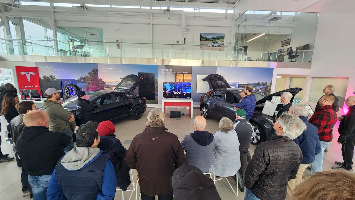 Had a great time at the Cyber Truck Stream event, very excited to see this thing in SK!