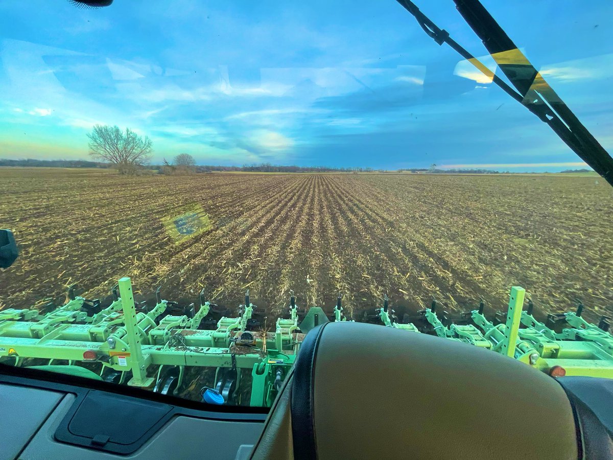 Something new on the ranch this tillage season.  So far we love it. #striptill