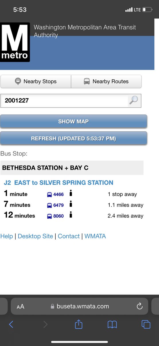 The most @wmata thing ever, no bus for half an hour then three in 10 minutes