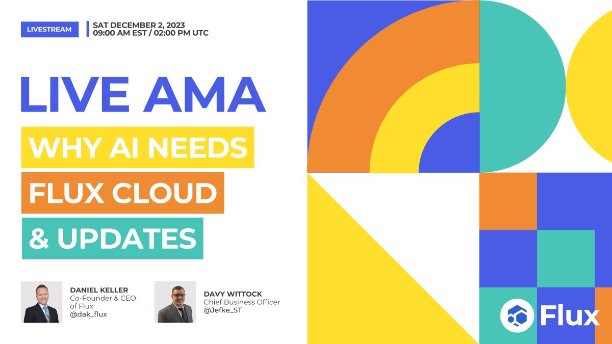 Flux I Decentralized Cloud tweet media