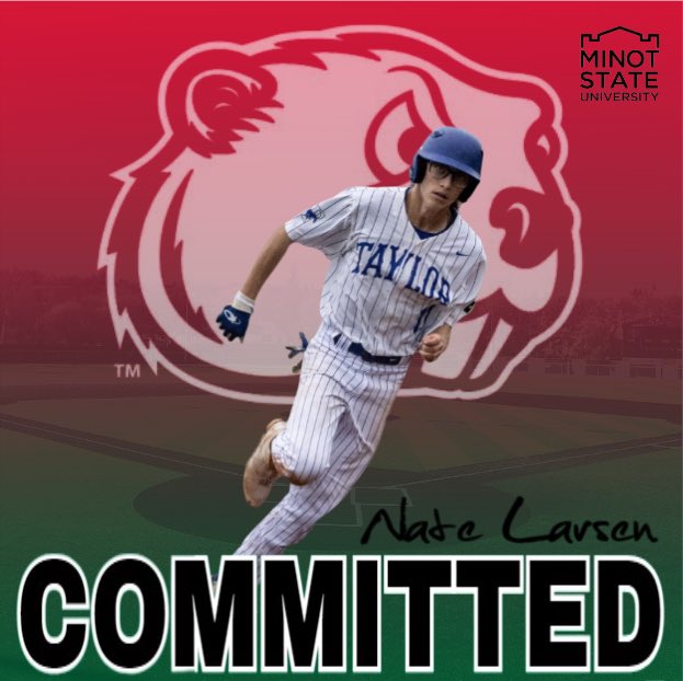 I am honored and excited to announce my commitment to Minot State University to further my academic and baseball careers. <a href="/RussellTKrenek/">Russell Krenek</a> <a href="/CoachBoisner/">Sam Boisner</a> #BuildTheDam #BeaverNation