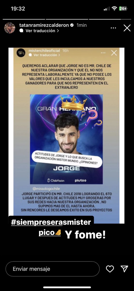 danmerenguito's tweet photo. Métele más velocidad a esa wea que se te nota que estay entero picaaaaooo🏃🏃
 Sebastián pobre culiao, sacándose fotos antiguas del hoyo x q ya no lo llaman pa niuna wea x funao. 

#PAGALAPENSION

#bigskar #jorleth #GranConstanza https://t.co/z0pwQm7ieZ