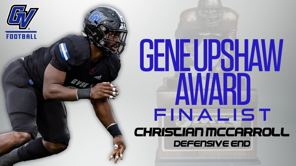 🗣️CHRISTIAN MCCARROLL😤 The senior DE dominates the field with 55 tackles, 15 TFLs, and 8 QB sacks, earning him a well-deserved spot as a finalist for the prestigious Gene Upshaw Award.