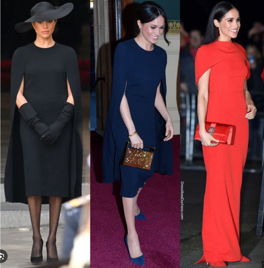 The_Hip_Review's tweet photo. "This is too good! @Telegraph is throwing some serious shade &amp; I am here for it! Can't wait to see what #MeghanMarkle will wear next &amp; how #KateMiddleton will follow her lead. And let's not forget the #UKgutterpress calling Kate a fashion icon, LOL! #royalfashion #shadequeen" https://t.co/LVUBuyxlzg