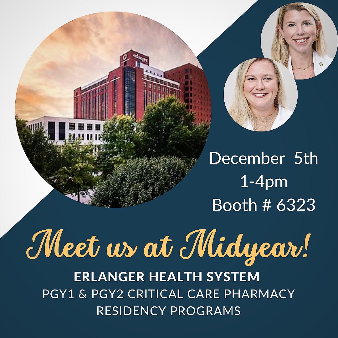 Pharmacy Residency Program at Erlanger (@erlangerrx) on Twitter photo 