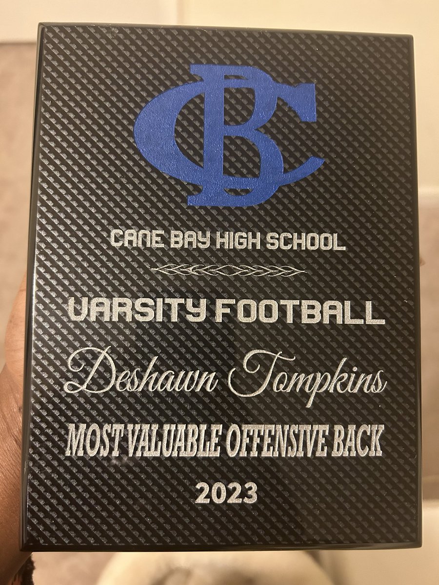 DeShawn Tompkins⭐️ (@d_tompkins1) on Twitter photo Blessed to be an All-Region 5A Region 6 Running Back & named Most Valuable Offensive Back <a href="/PrepRedzoneSC/">Prep Redzone South Carolina</a> <a href="/DAWGHZERECRUITS/">Dawg House Recruiting</a> <a href="/CaneBayCobrasFB/">Cane Bay High School Football</a> <a href="/KevinLive5/">Kevin Bilodeau</a> Blessed to be an All-Region 5A Region 6 Running Back & named Most Valuable Offensive Back <a href="/PrepRedzoneSC/">Prep Redzone South Carolina</a> <a href="/DAWGHZERECRUITS/">Dawg House Recruiting</a> <a href="/CaneBayCobrasFB/">Cane Bay High School Football</a> <a href="/KevinLive5/">Kevin Bilodeau</a>