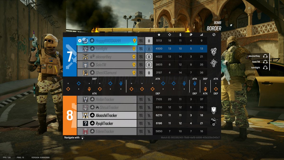 Heute leider im HF gegen Tracker raus geflogen trotz persönlicher Performance mit 42 kills, GG an die Gegner 

RT appreciated