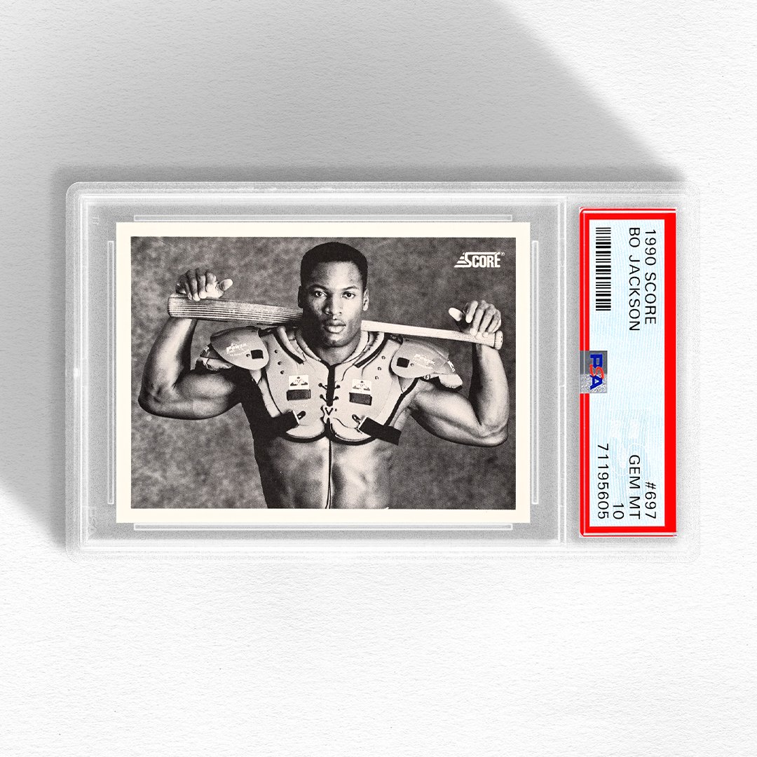 Bo knows birthdays, turning 61 today. Do you still have any cards of the two-sport phenom? 1990 Score #697 is one card from the Junk Wax Era that has truly held up over time. Aesthetically, it's just as stunning and impactful now as it was three-plus decades ago.