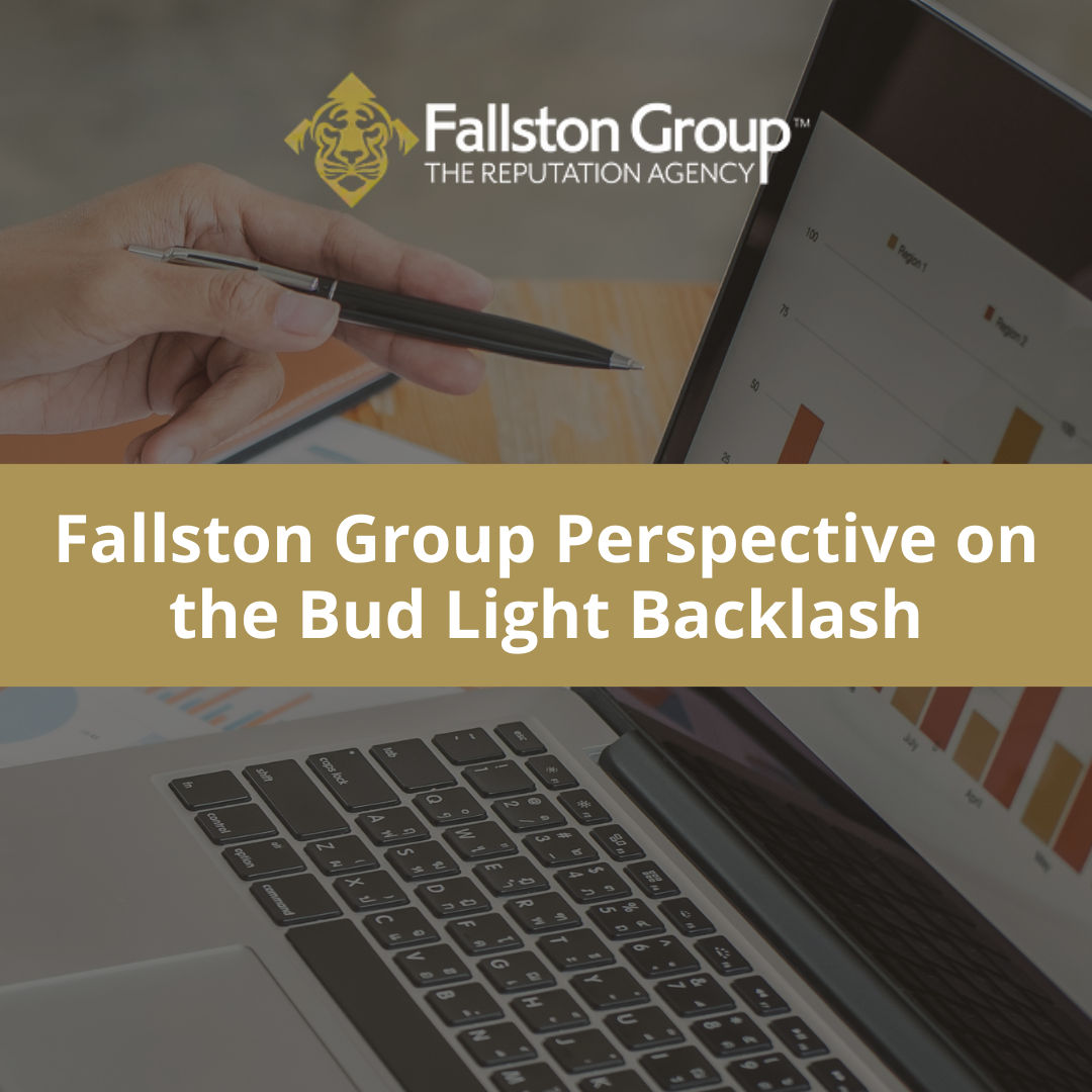 FallstonGroup's tweet image. Bud Light faced public scrutiny this year as a brand campaign backfired. Get Fallston Group&apos;s take on the controversy in this article: fallstongroup.com/bud-light-back…

#BudLightBacklash #ReputationalManagement #PublicOpinionMatters #CrisisCommunications