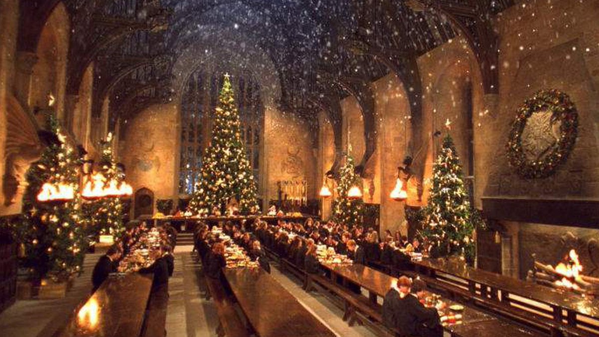 Pasar la Navidad en Hogwarts es todo lo que necesito.