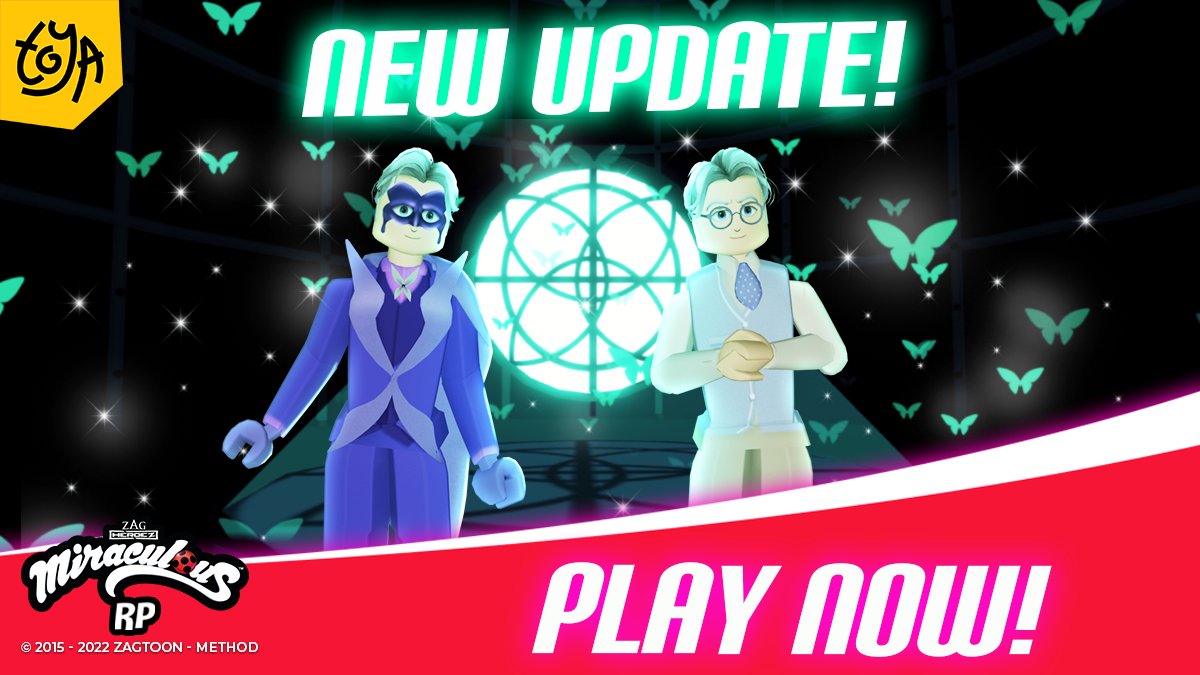Toya Play on X: ✨Miraculous RP Update! ✨ 💕 New Super Power