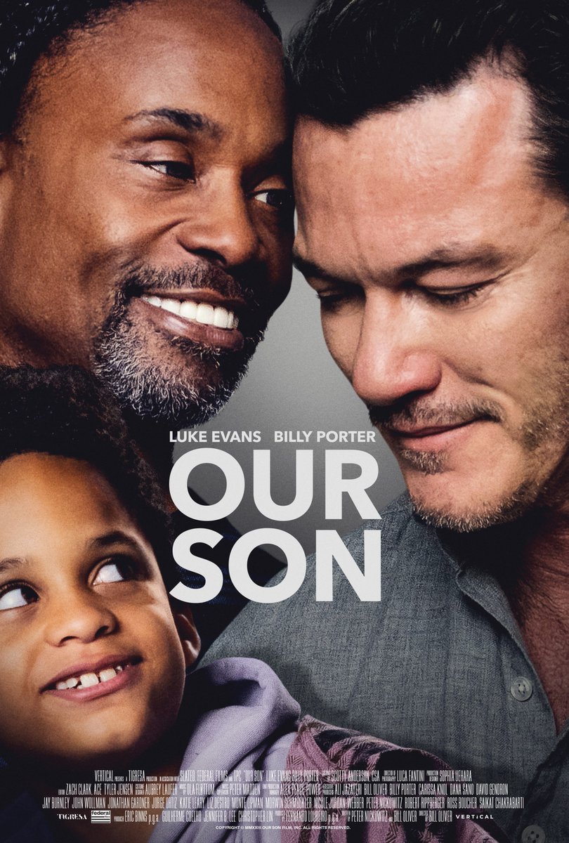 sl8d's tweet photo. Poster drop! OUR SON hits theaters on 12/8 and On Demand 12/15! Watch the trailer: https://t.co/cSc7BCsQO7 #SlatedFilm

#indefilm #queerfilm #drama #indiefilmmaking #LukeEvans #BillyPorter https://t.co/uEfnTD1pyK