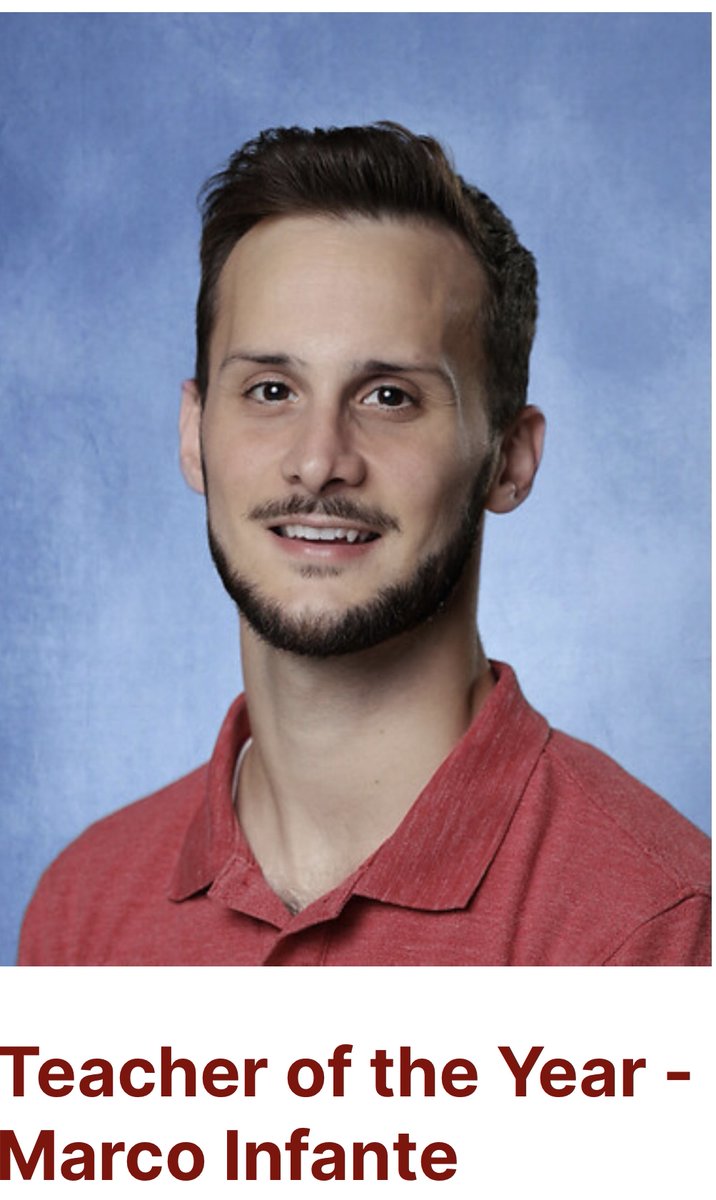 Micheleferris4's tweet image. Becton continues to raise greatness….Congrats to another Wildcat alum who was just named Teacher of the Year. Marco Infante (2008) was awarded for being an outstanding math teacher at Fair Lawn HS @BectonHS @FairLawnHSNJ