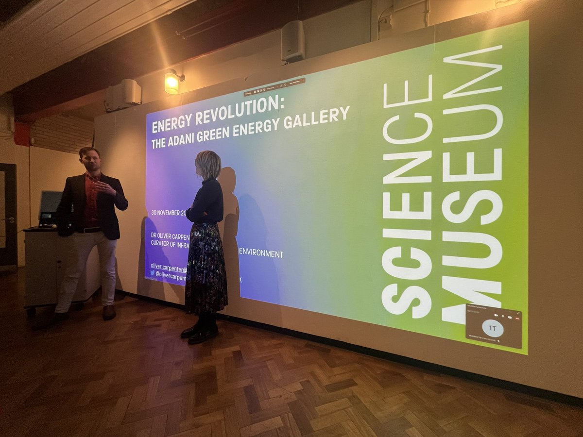 Charles Holland (@charlesjholland) on Twitter photo “The climate crisis is an energy crisis”. <a href="/olivercarpenter/">Oliver Carpenter</a> - lead curator of <a href="/sciencemuseum/">Science Museum</a>’s new Adani Green Energy Gallery. Tonight’s #multistory <a href="/cantarch/">UCA School of Arch</a> talked about how to portray, exhibit and categorise such a fast evolving challenge. “The climate crisis is an energy crisis”. <a href="/olivercarpenter/">Oliver Carpenter</a> - lead curator of <a href="/sciencemuseum/">Science Museum</a>’s new Adani Green Energy Gallery. Tonight’s #multistory <a href="/cantarch/">UCA School of Arch</a> talked about how to portray, exhibit and categorise such a fast evolving challenge.