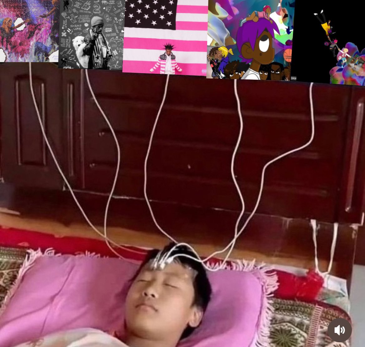 uziawge's tweet photo. Me listening to Uzi’s music every day https://t.co/UEmW43i47a