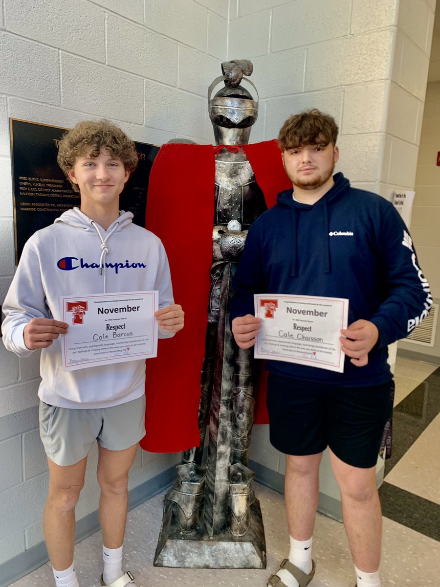 BaseballToronto's tweet photo. A couple of our guys voted “PBIS Students Of The Month” ⚾️

#DominateTheClassroom https://t.co/Bn32HWr4IX