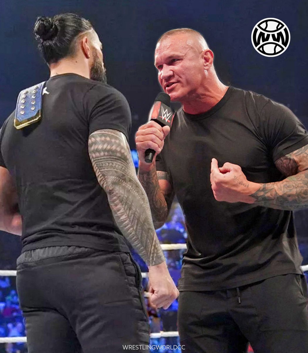 Would you like to see Roman Reigns vs Randy Orton at Royal Rumble? 🏆, image size:1050x1200
