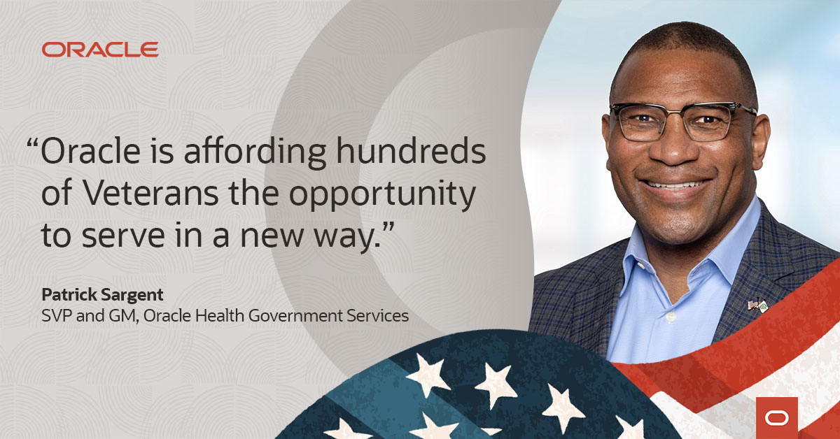 dongrane's tweet image. Should leaders learn to serve? Veteran and Oracle Health SVP Patrick Sargent reached the top by putting others first.
social.ora.cl/6019RD5QH
#LifeatOracle #OracleForAll