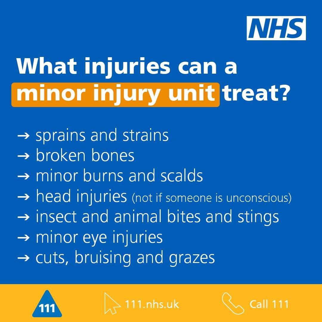 Cornwall's minor injury units can treat everything from broken bones to cuts that need stitches, but your nearest MIU might not be the quickest. Please know before you go and check waiting and opening times
🔗 cios.icb.nhs.uk/choose-well/
🔗 cornwallft.nhs.uk/miu-waiting-ti…