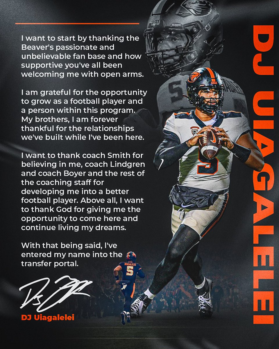 DJUiagalelei's tweet photo. Forever a Beaver 🦫🖤!! https://t.co/sEcIymKDfO