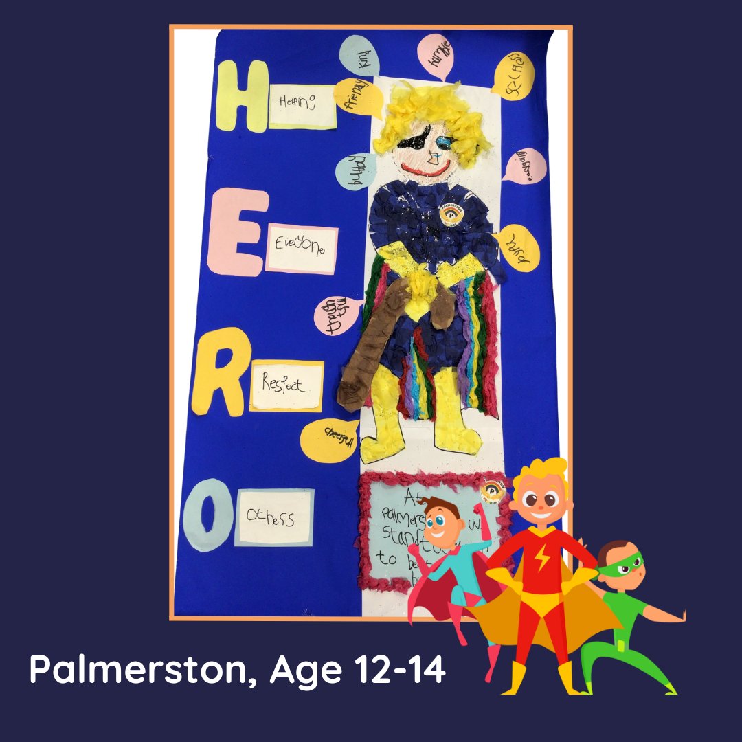 ThriveApproach's tweet photo. Drumroll please 🥁 We are thrilled to announce the winners of our Anti-Bullying Hero competition. Congratulations to Palmerston School, Kelvinside Academy, @OutwoodBydales and @FairlawnPrimary, who will each receive a £100 voucher for art supplies for your setting. @ABAonline https://t.co/OEnU4pGdkP