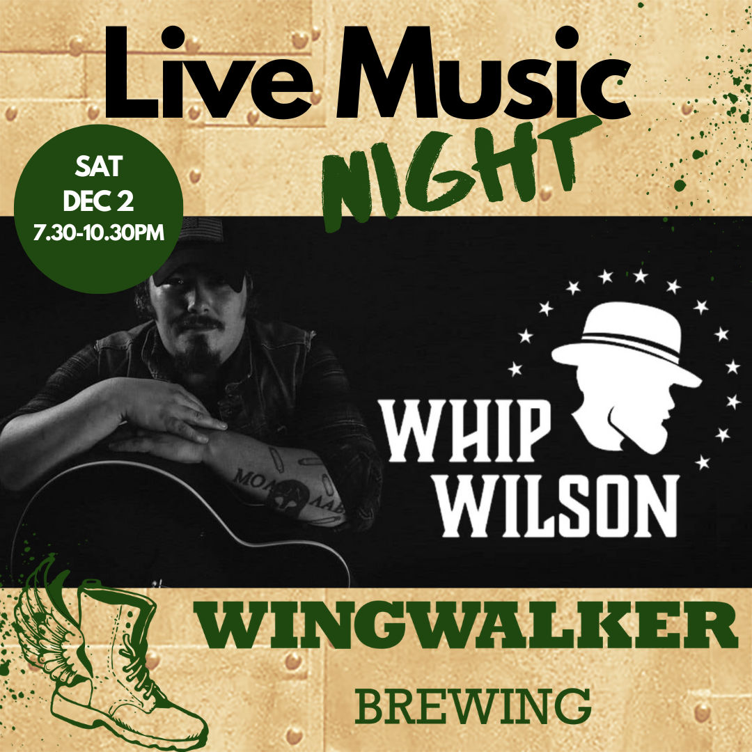 Join us for pints of fun and beer at Wingwalker:

Thursday, Nov 30 - Disc Golf Tournament

Friday, Dec 1 - Live Music

Annika Bellamy &amp; Big Luv

Saturday, Dec 2 - Live Music

Whip Wilson 

#beernerd #beerlovers #brewery #craftbrew #craftbrewery #discgolf #livemusic #livemusicLA