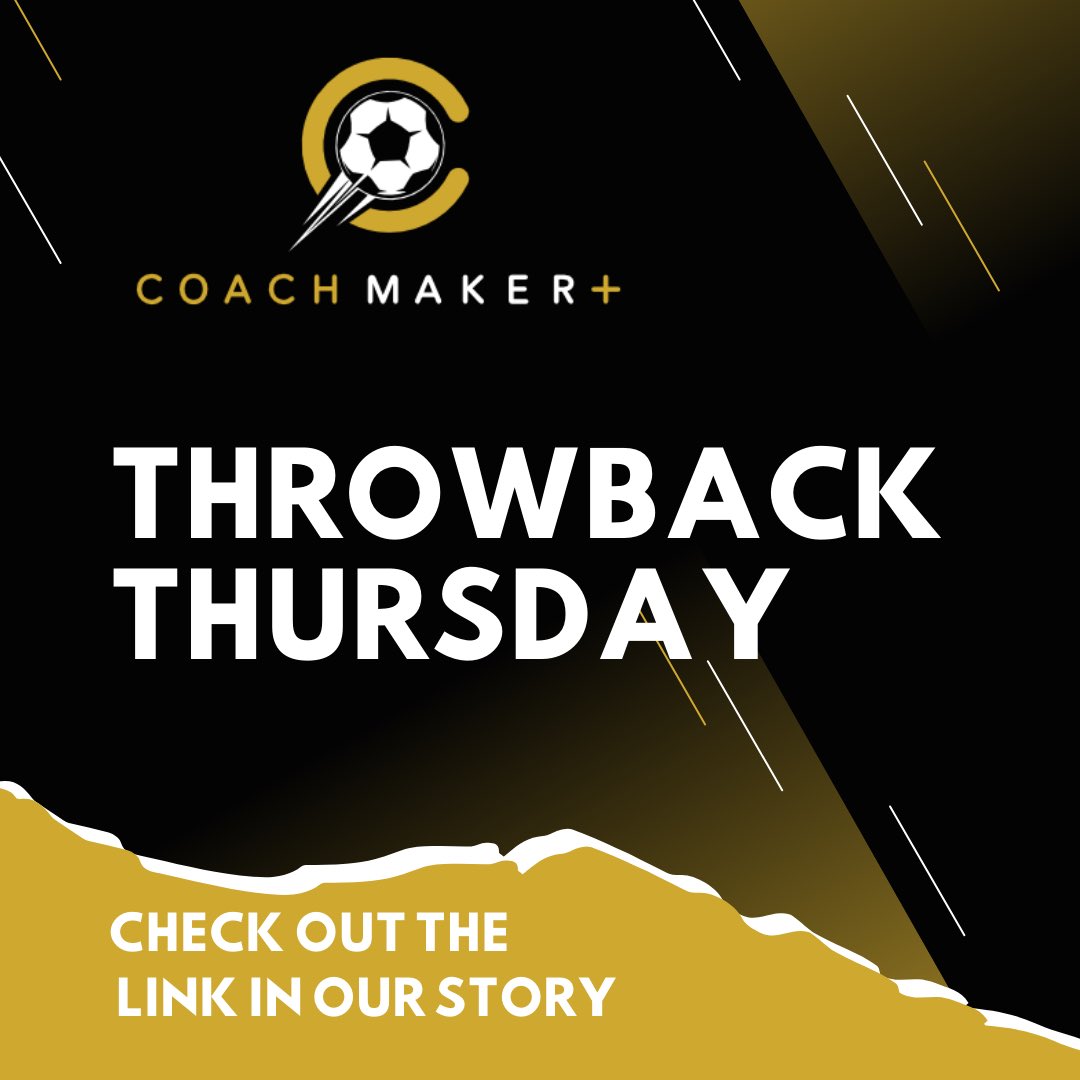 ICYMI: For this week’s Throwback Thursday we are continuing with our coaching in cold weather theme. Here’s our blog on some ways to structure the session to ensure players are well looked after. Check it out here and let us know what you think: coachmakerplus.com/news/training-…