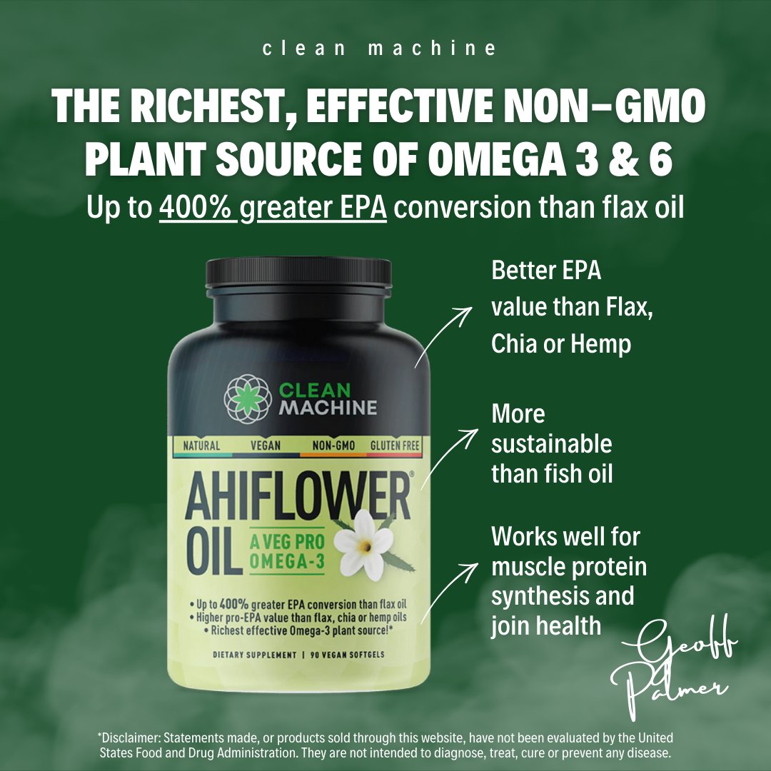 CleanMachinePBN's tweet image. 🖤 Last chance: Cyber Week deal on AhiFlower Oil for optimal health. Shop Now: bit.ly/3sJn3GQ #CyberWeekDeal #PlantBasedPerformance